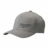 Milwaukee 504G-LXL Gray Fitted Hat L/XL