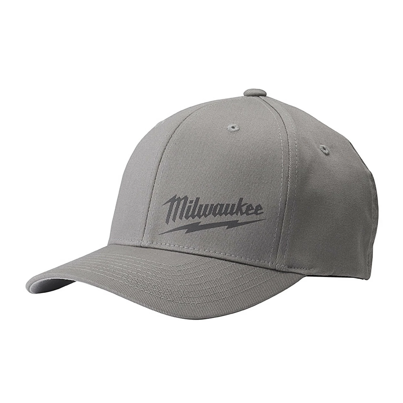 Milwaukee 504G-LXL Gray Fitted Hat L/XL 1 Milwaukee 504G-LXL Gray Fitted Hat L/XL