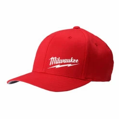 Milwaukee 504R-SM Red Fitted Hat S/M