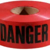 Empire 71-1004 Economy Danger Barricade Tape 1000 Ft. X 3 In. Red