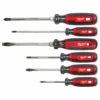 Milwaukee MT200-6 6PC Cushion Grip Screwdriver Set USA