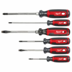 Milwaukee MT200-6 6PC Cushion Grip Screwdriver Set USA