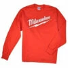 Milwaukee MWT167-XL Red Long Sleeve T-Shirt Size XL