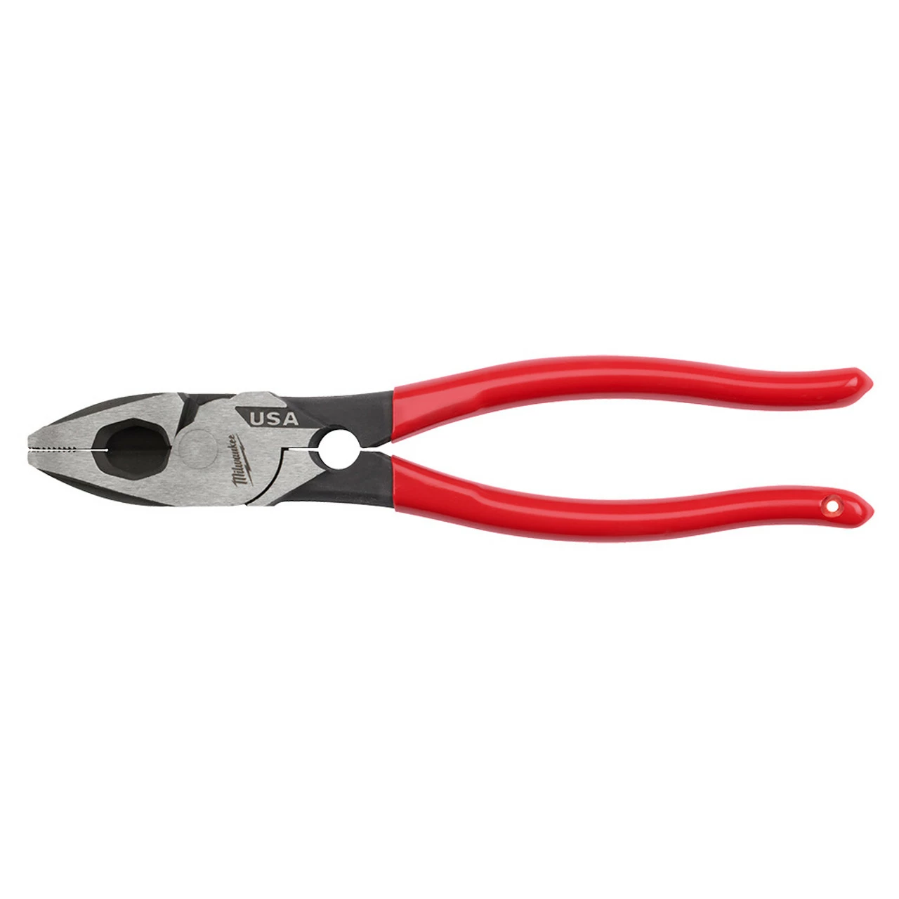 Milwaukee MT500T 9 In Linemans Dipped Grip Pliers 1 Milwaukee MT500T 9 In Linemans Dipped Grip Pliers