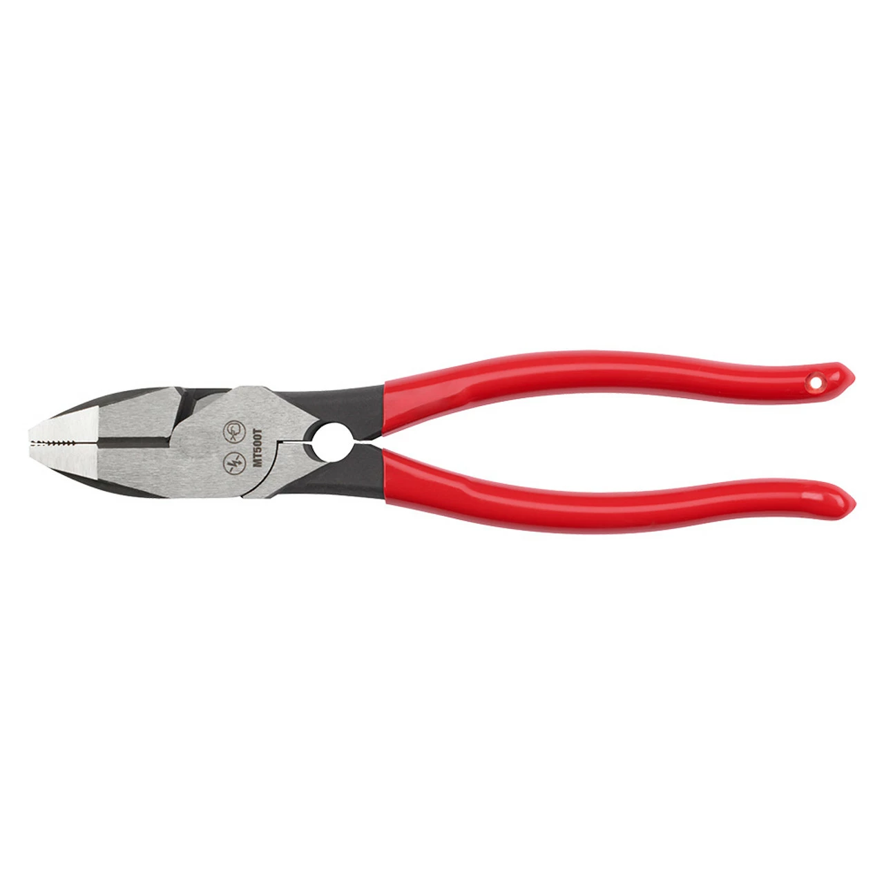 Milwaukee MT500 9 In Linemans Dipped Grip Pliers 1 Milwaukee MT500 9 In Linemans Dipped Grip Pliers