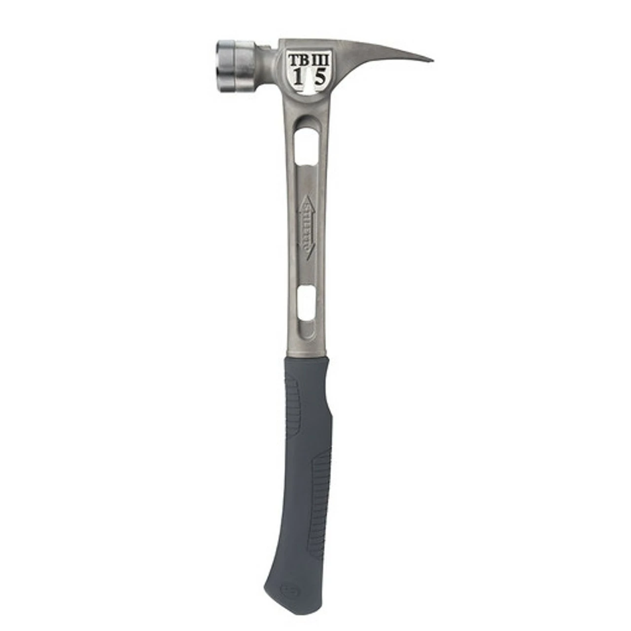 Stiletto TB3SC 15OZ TI-BONE III Titanium Hammer, Smooth Face/Curved Handle 1 Stiletto TB3SC 15OZ TI-BONE III Titanium Hammer, Smooth Face/Curved Handle